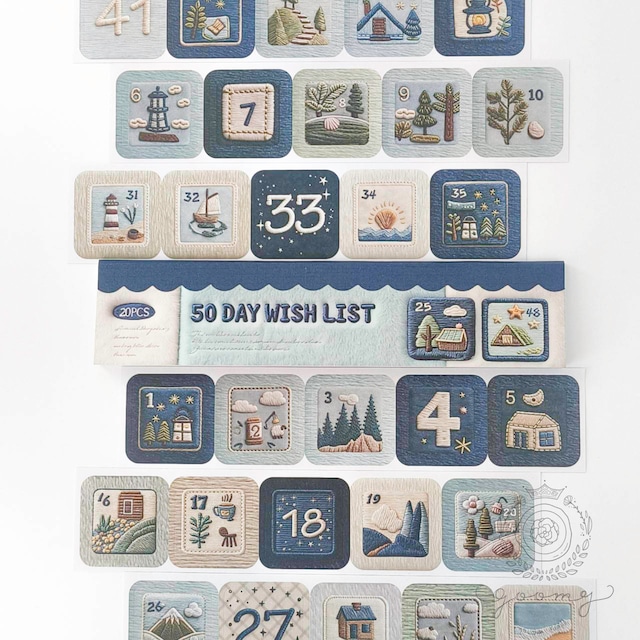 シールパッド50DAYS WISH LIST 2 <S1247>