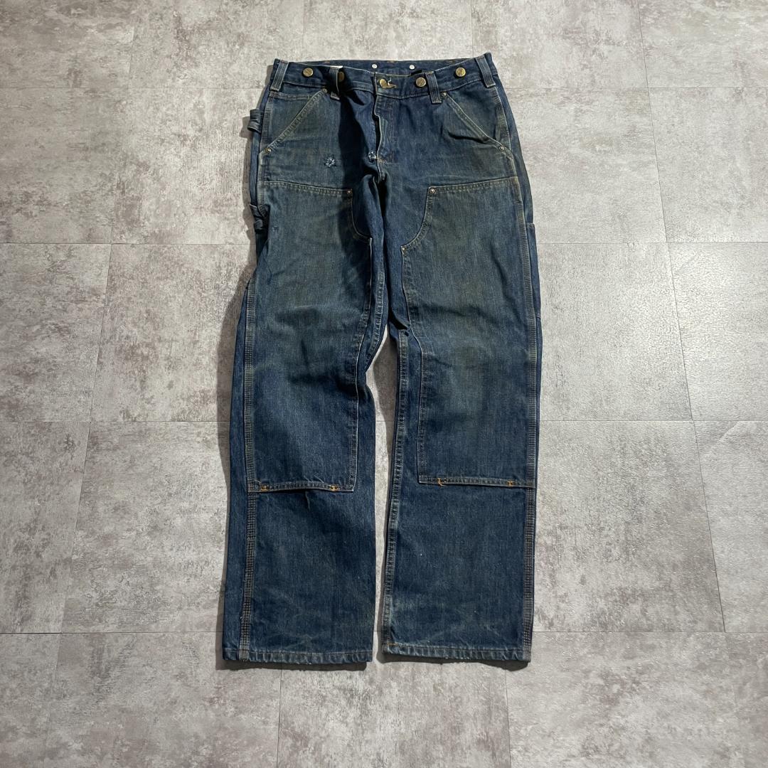 20s メキシコ製 デニム ダブルニー Carhartt 32×32 | ib2