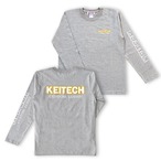 KT0224　ロングスリーブＴシャツ/ミックスグレー