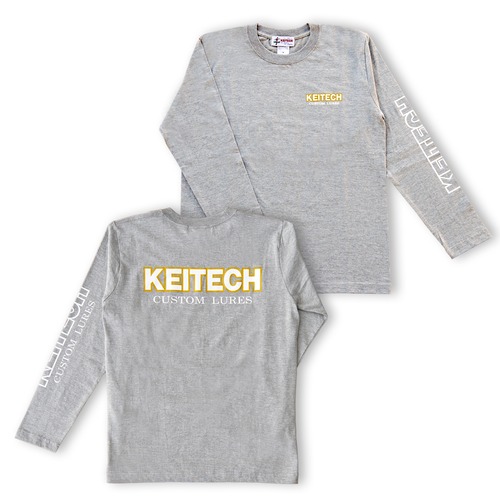 KT0224　ロングスリーブＴシャツ/ミックスグレー