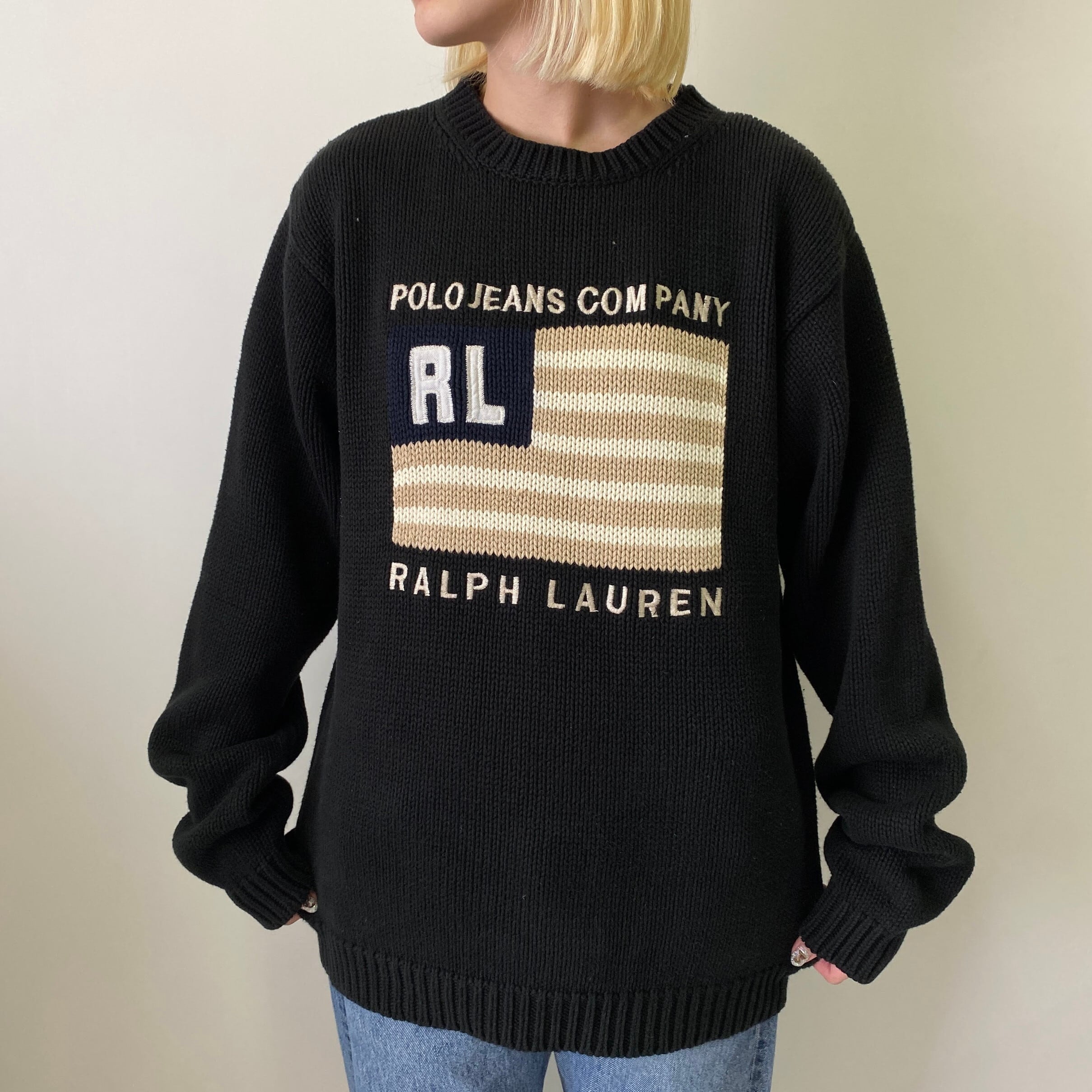 POLO JEANS CO. Ralph Lauren ラルフローレン 星条旗 USA アメリカ国旗