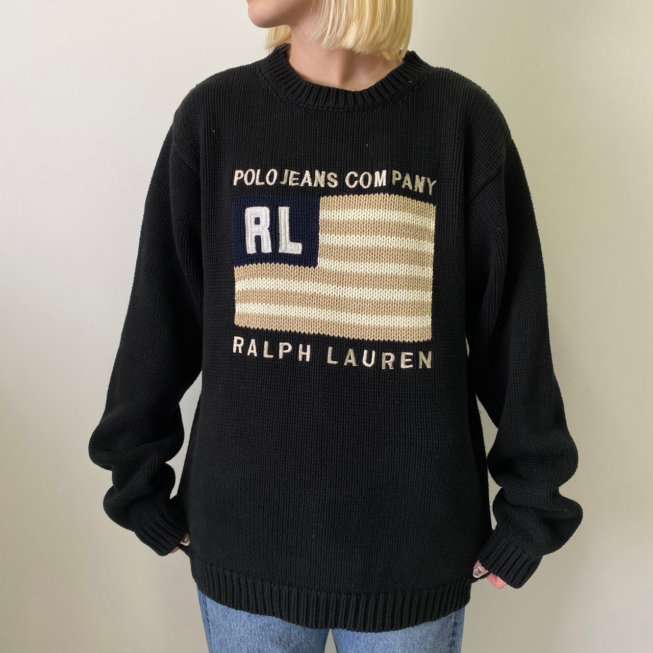 POLO JEANS CO. Ralph Lauren ラルフローレン 星条旗 USA アメリカ国旗 