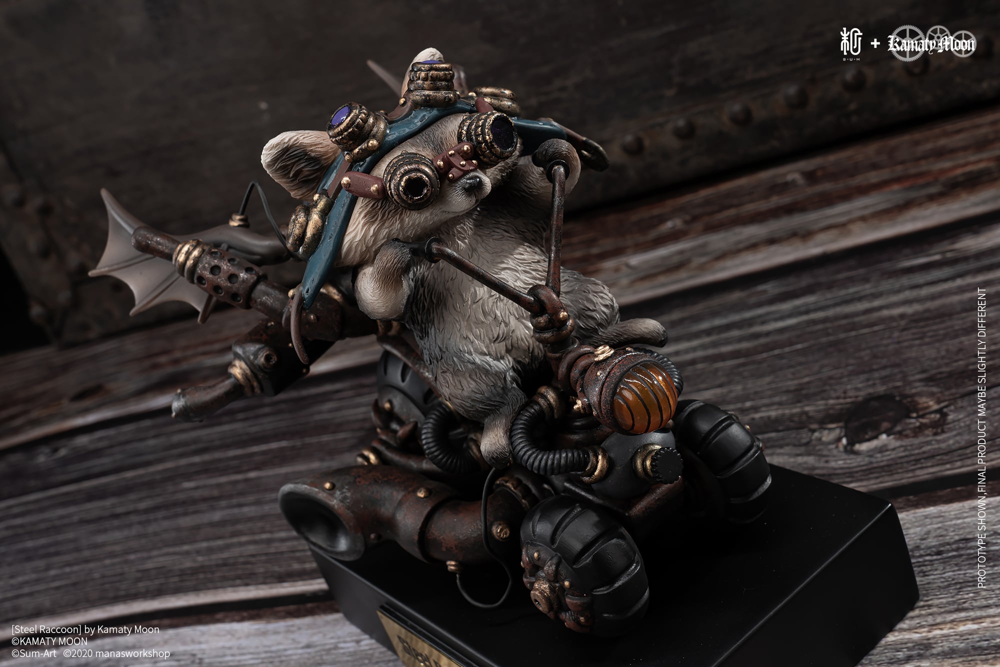 Steel Raccoon｜鎌田光司 | sumart