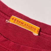 45RPM STUDIO フォーティファイブアールピーエム 半袖 Tシャツ/レッド系 レディース