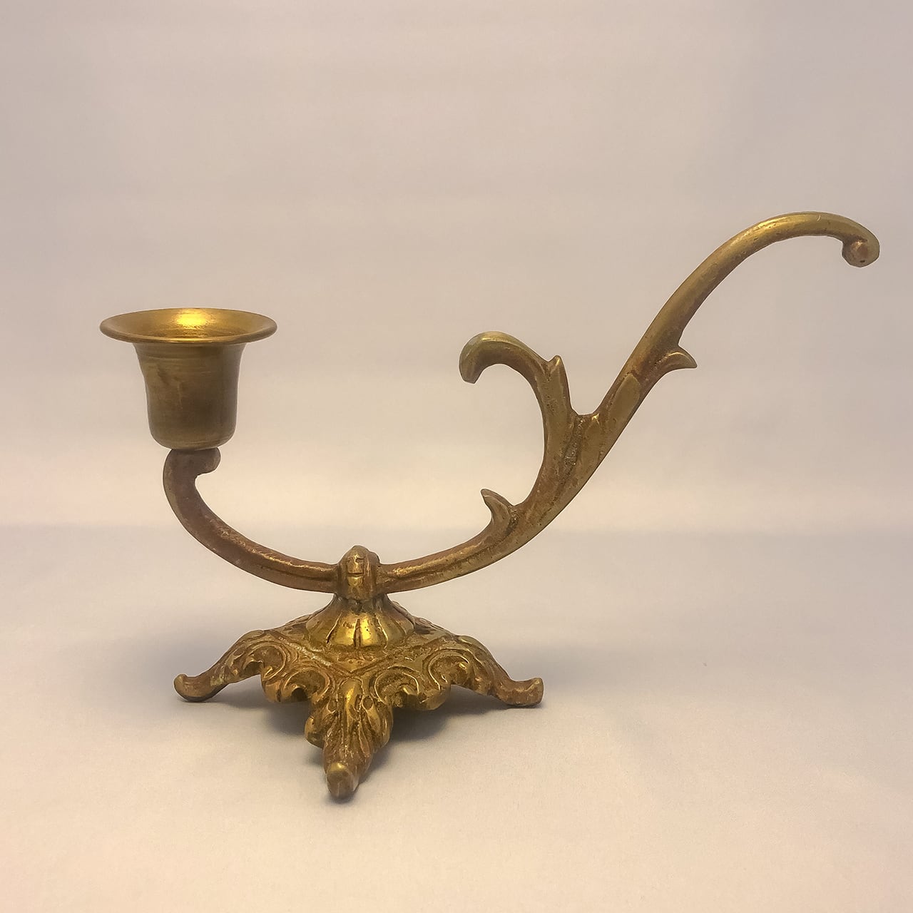 [Vintage] Brass Plated Metal Candle Holder ヴィンテージキャンドルホルダー | Morceau de  Paradis モルソードゥパラディ