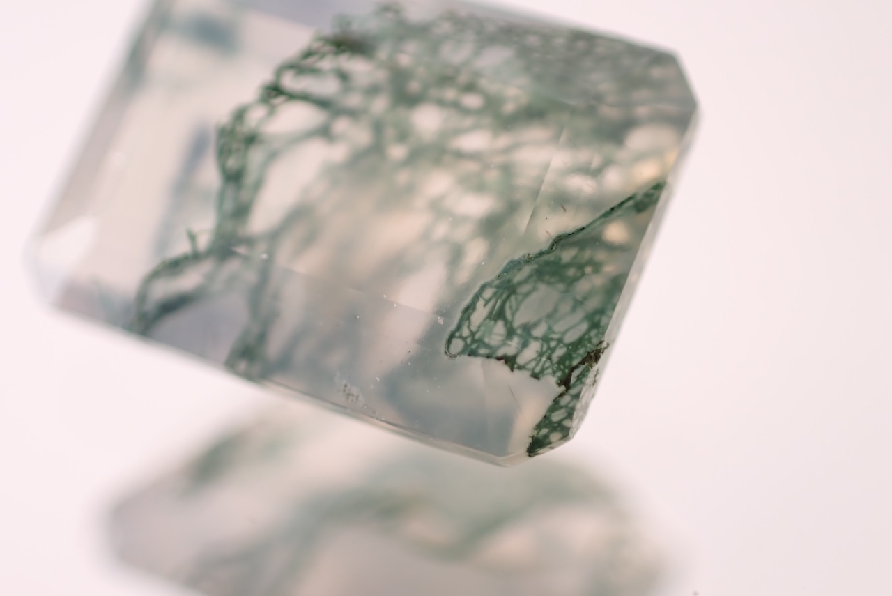 モスアゲート　1.42ct　[D11‐401]