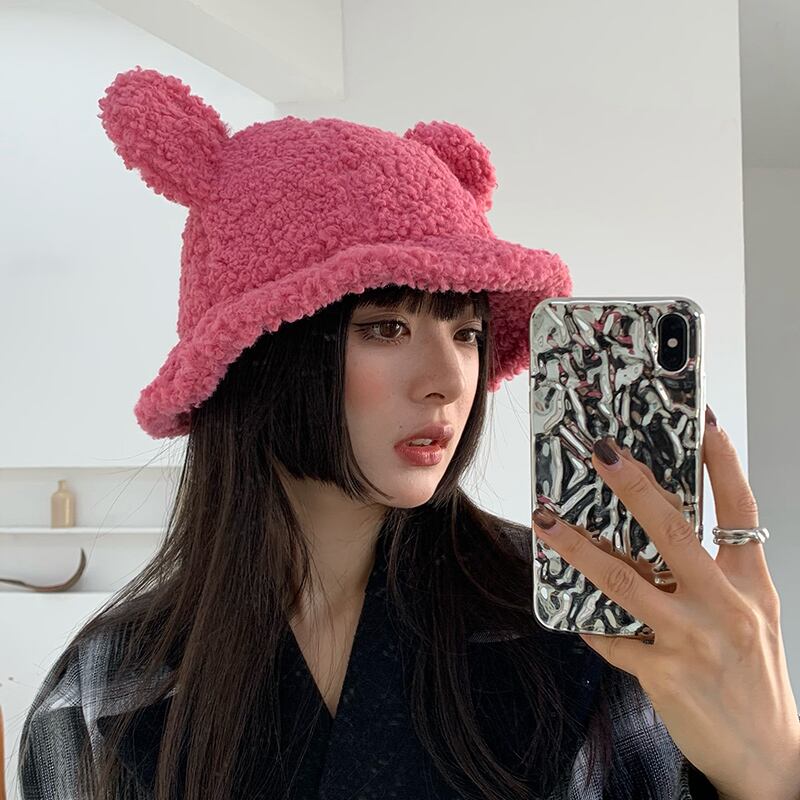 ウィンター 帽子 大人ガーリー スウィート キュート カジュアル 冬物 ブラック・アイド・ピーズ97080280145