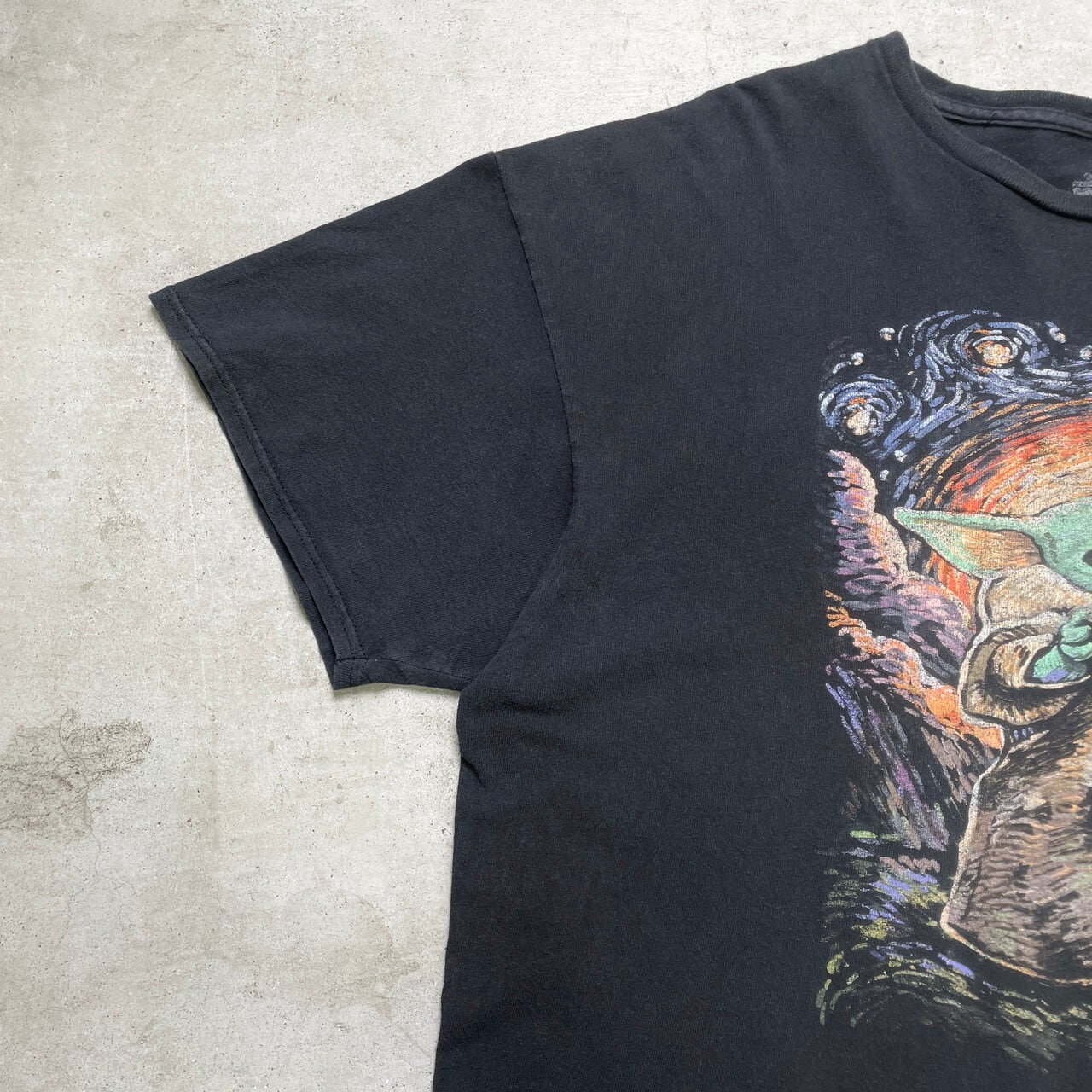 STAR WARS スターウォーズ グローグー ベビーヨーダ プリントTシャツ 