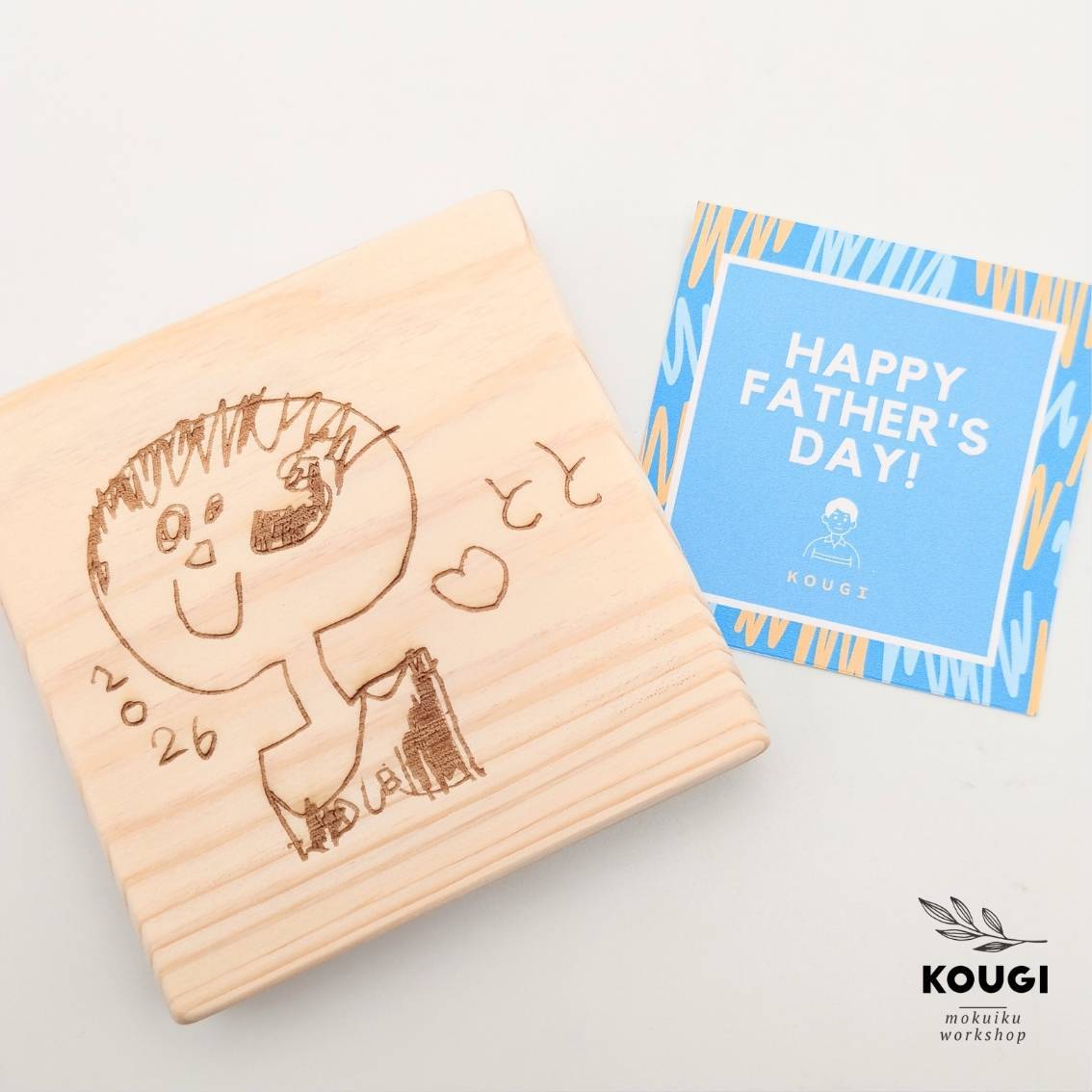 似顔絵パネル】父の日・母の日・敬老の日に♡文字入れも可 | KOUGI〈お