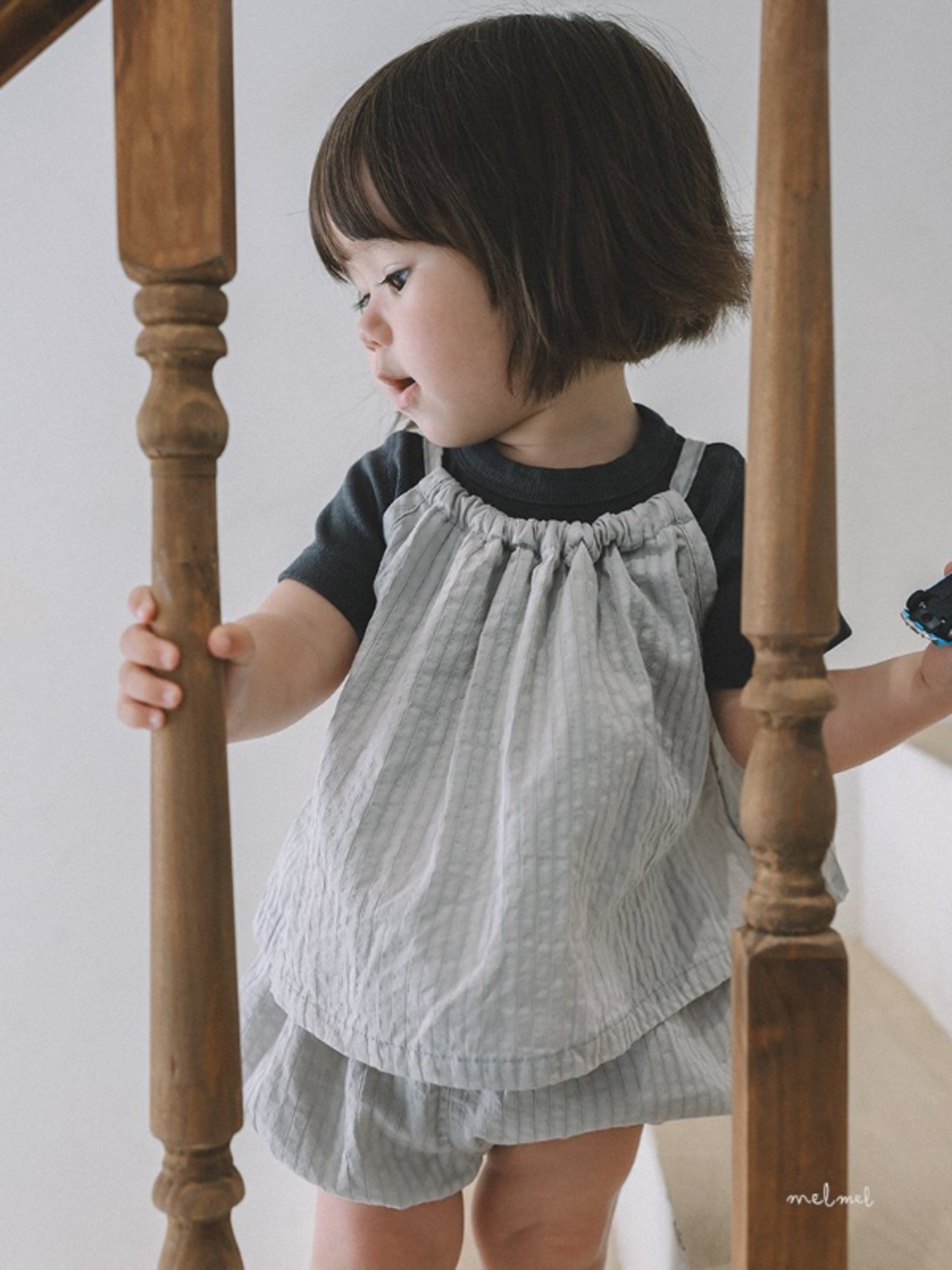 【取寄/韓国直送】melmel 26/SM コジブラウス ｜夏服｜韓国子供服