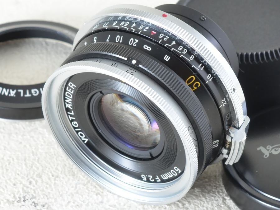 Voigtlander S SKOPAR 50mm F2.5 Sマウント フォクトレンダー（21668