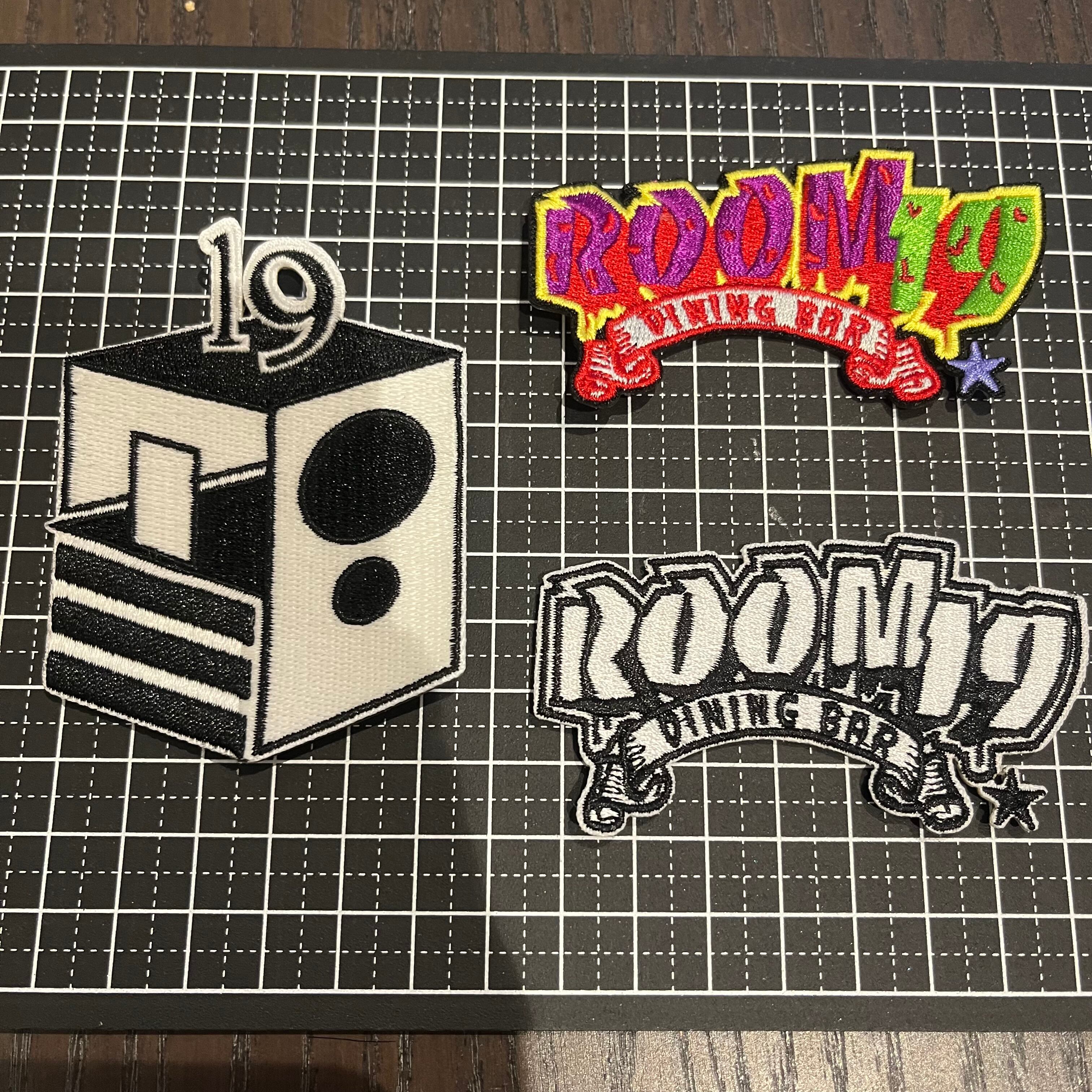 オリジナルワッペン11/19立体刺繍 オリジナルワッペンを小ロット50枚から激安で製作。選べる3タイプ