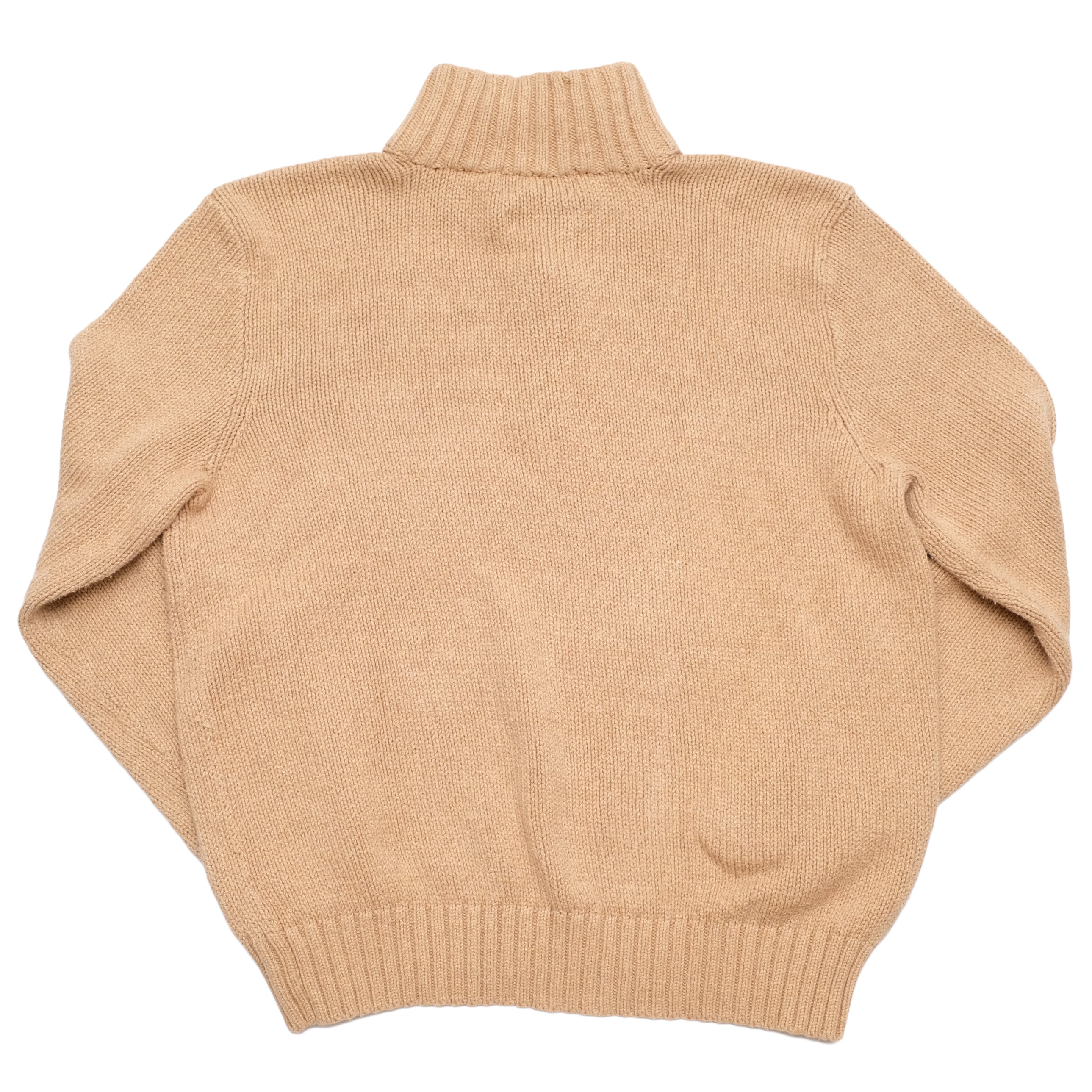 希少 美品 CP COMPANY ウール Vネック リブ デザイン ニット 42 【公式 