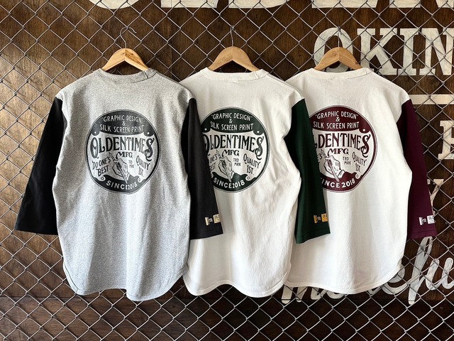 【新作/ORION×OLDENTIMES】那覇桜坂 L/S Tシャツ "have a nice weekend! "