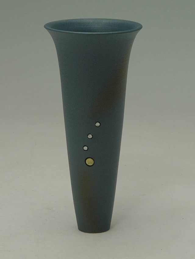 花器 粧306 手作り 水盤 コンポート フラワーベース 花瓶
