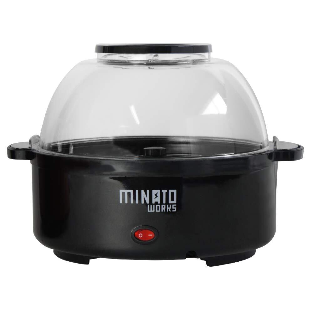 【新着特価】ミナトワークス ポップコーン POP-401 (ブラック) 容量4L 家庭用100V