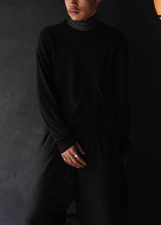 PRADA 2020 crew neck cotton-cashmere knit