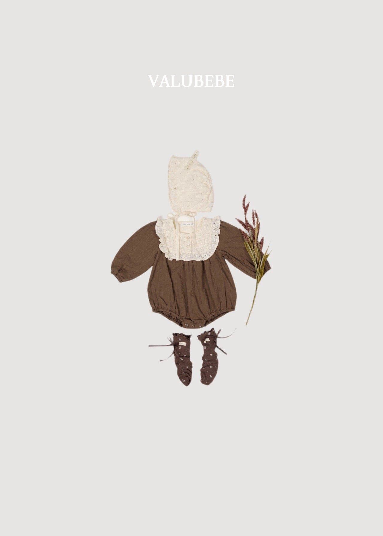 送料無料【予約】/ ミコレースボンネットハット / valubebe