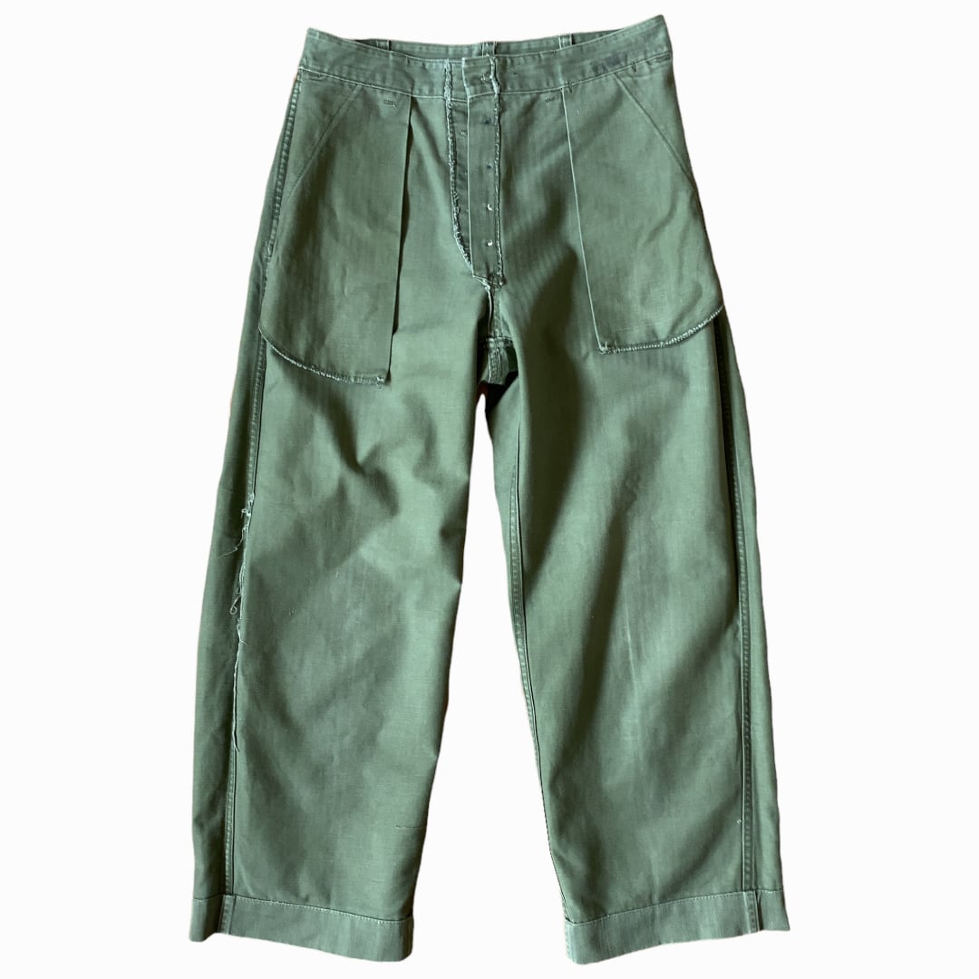 USMC / 50's P-53 Cotton Herringbone Twill Trousers /アメリカ軍