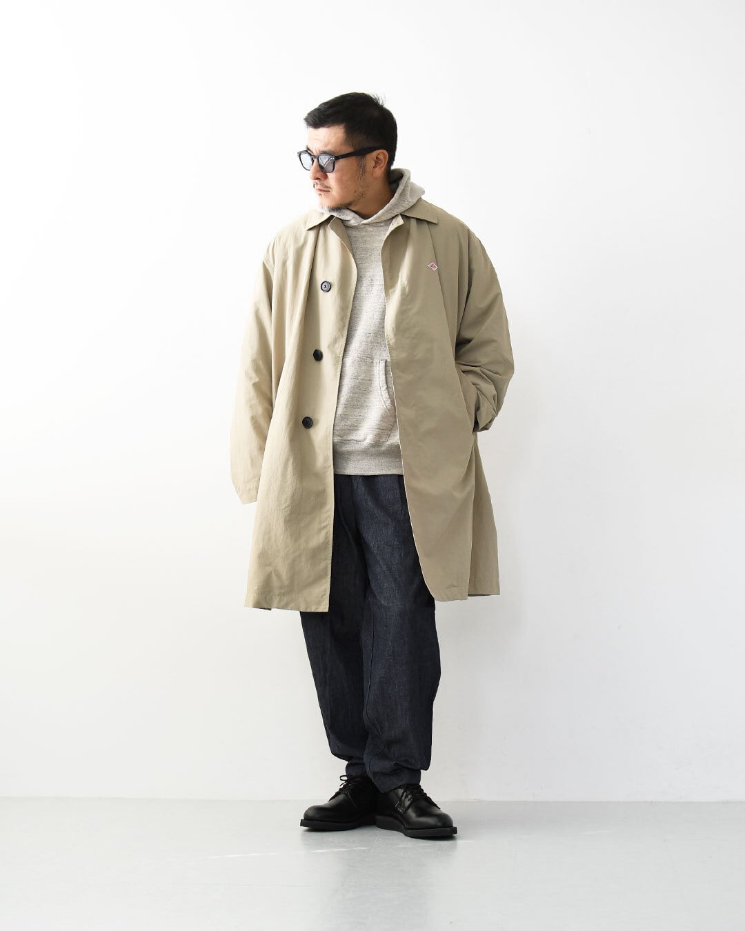 RINEN [リネン] 6オンスノットインディゴテーパードパンツ [R49604-M