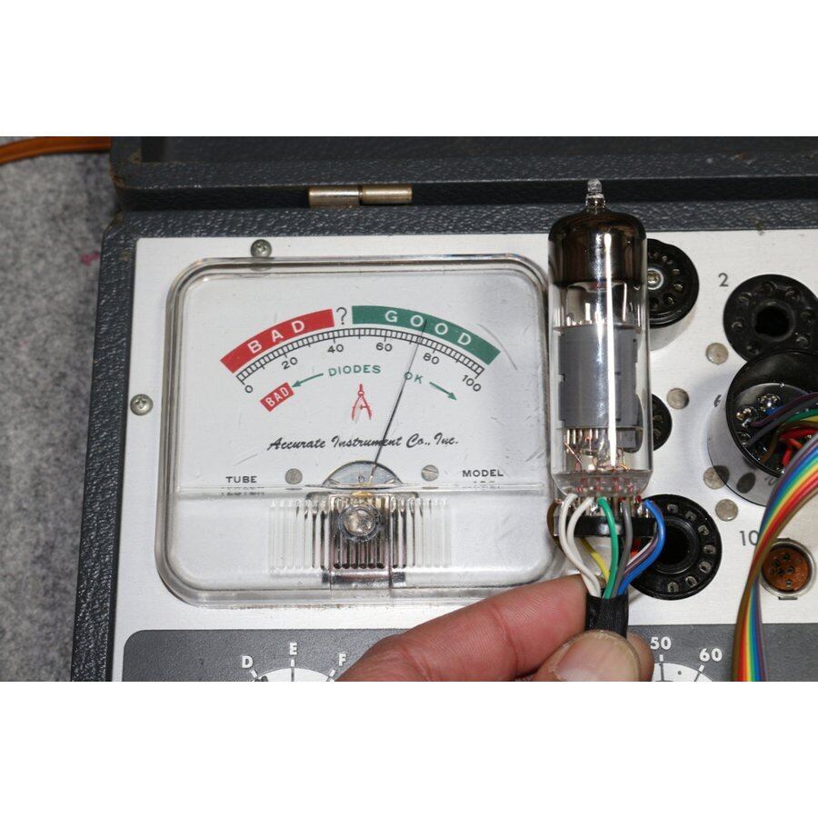 2本セット ロシア軍用真空管 MT10ピン 双五極管 6Р4П 6R4P EFL200 6Y9