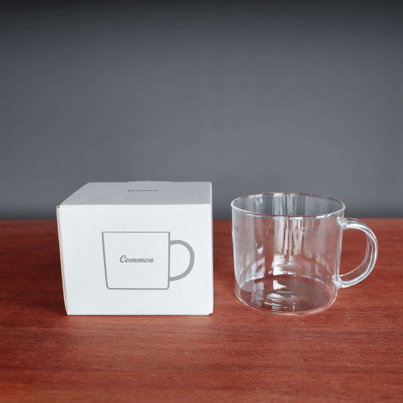 耐熱ガラスのマグカップ 310ml》Glass Mug 310ml | Common | 生活を