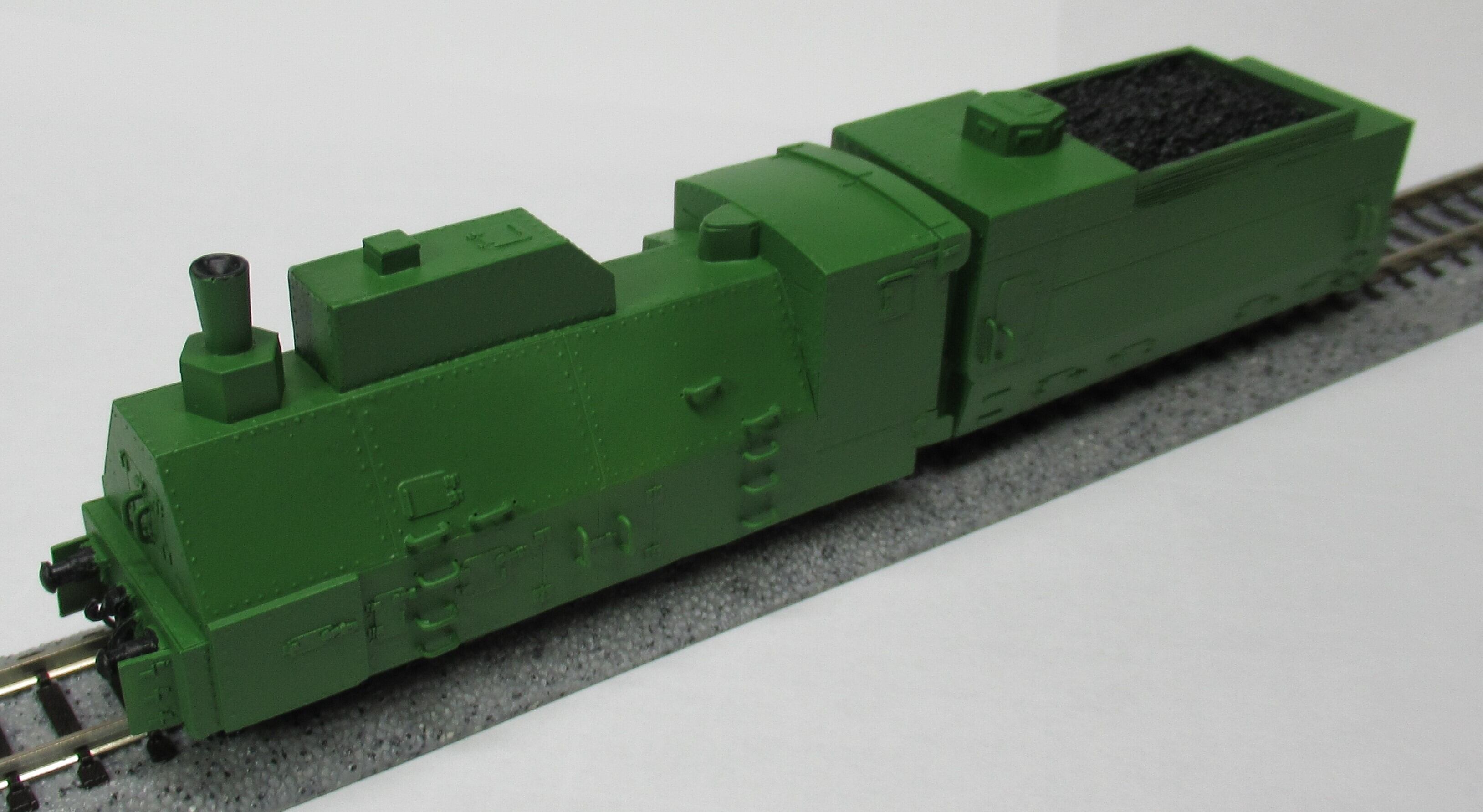 RP-00481 Russia(Soviet) 装甲列車 コズマ ミニン 装甲機関車 1/144
