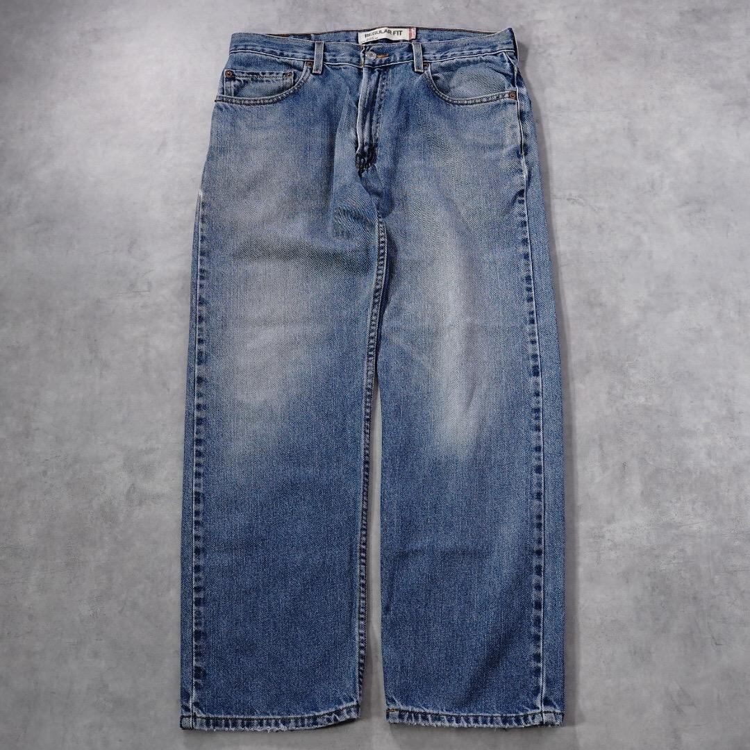 リーバイス505 Levis W33 ブルーデニム 青 00s 古着 17310