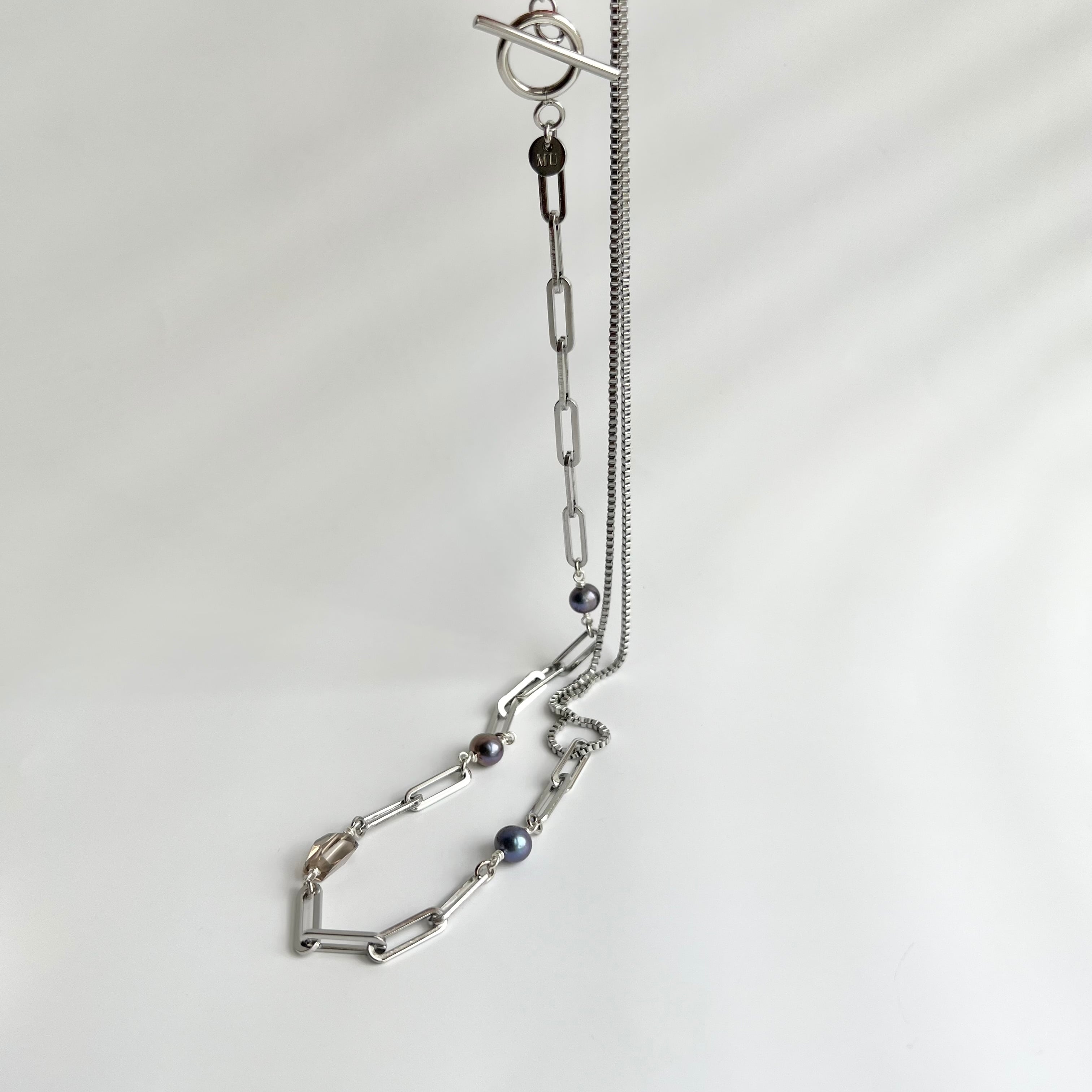 m*o様 実家整理　ネックレス　ITALY 家入レオさま着用// ケーブルボックスMIXネックレス | Handmade