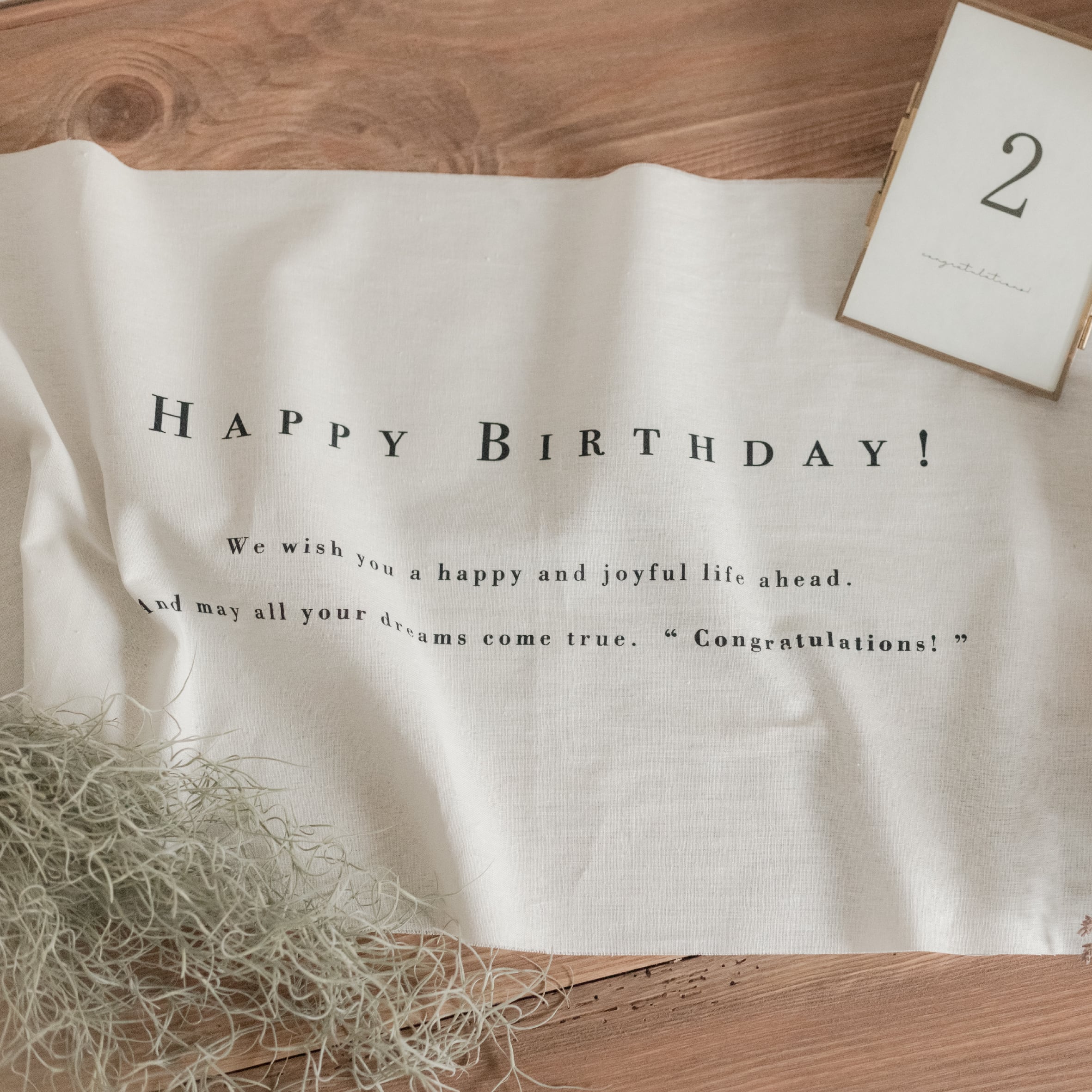 バースデータペストリー：simple」韓国風｜おしゃれ｜シンプル｜誕生日