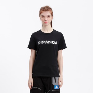 SALE【HIPANDA ハイパンダ】レディース スノーパンダ 漫画プリント Tシャツ WOMEN'S SNOW PANDA MANGA PRINT SHORT SLEEVED T-SHIRT / WHITE・BLACK・YELLOW・NAVY