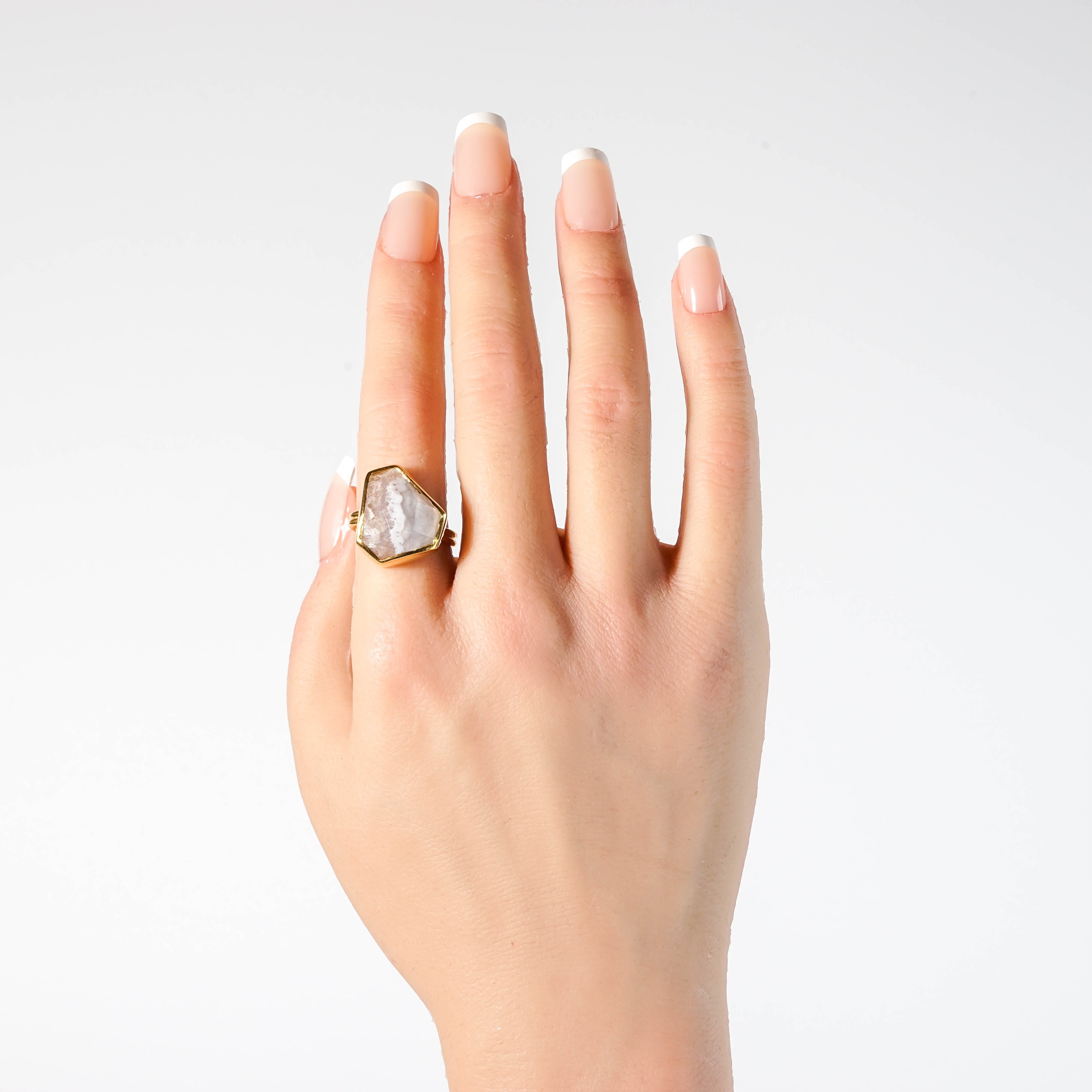 アゲートリング free size】アゲート リング（No.77) | YUEN jewelry