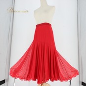 社交ダンス 衣装 スタンダード スカート レッスンウェア レディース 練習着 無地 赤 レッド系 フォーマル ステージ衣装 透け感 レース 気軽 おしゃれ お出かけ 婚活 パーティー 踊りやすい ストレッチ 赤色 ゆれる デザイン シンプル 大人向け レッスン パフォーマンス 日本製 上品 頑丈 楽しい 可愛い 目を引く 演出 洗濯可