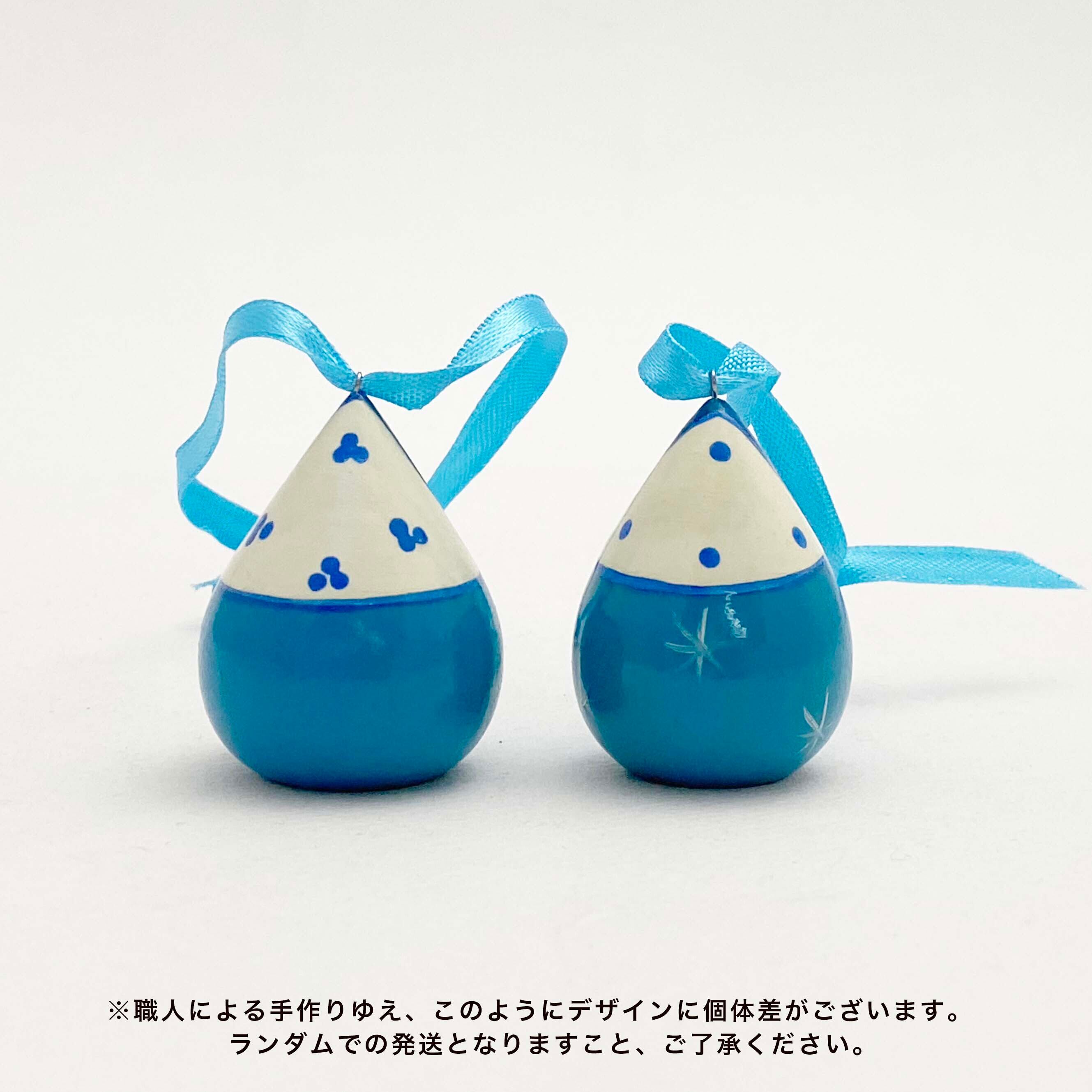 サンタと雪娘のオーナメント（2個セット）