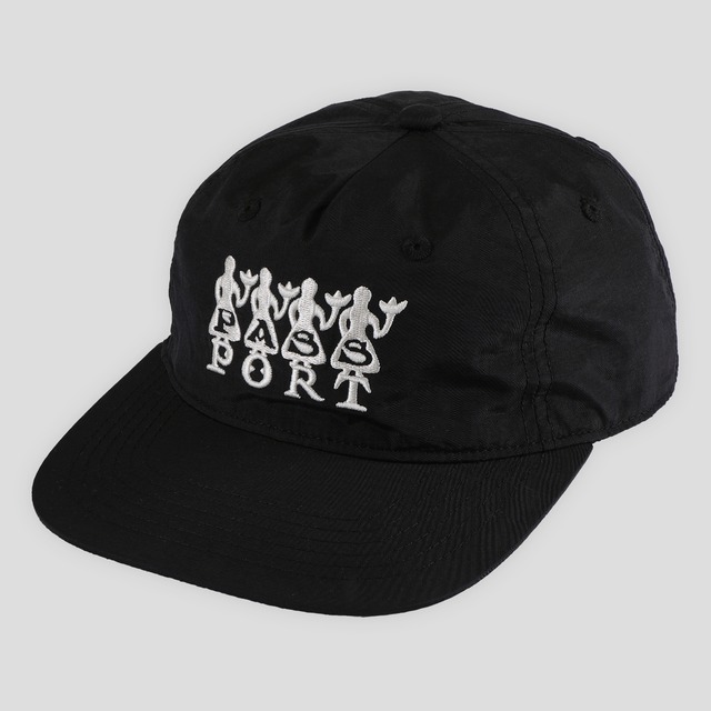 Pass~Port｜4 FLOWERS RPET WORKERS CAP - Black