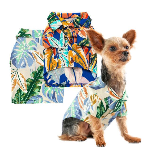 犬と生活 アロハシャツ 1号/2号