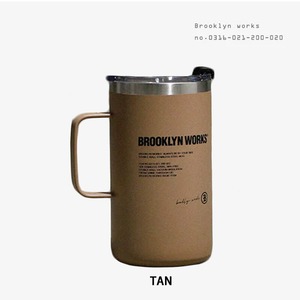 BROOKLYNWORKS ブルックリンワークス CUP W ダブルマグカップ Lサイズ