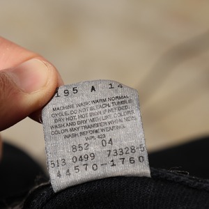 極美品 31×32 99年 Baggy Silvertab Levi’s ブラックデニムパンツ リーバイス シルバータブ