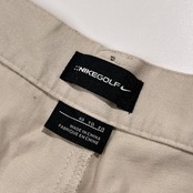 NIKE GOLF ナイキ ゴルフ 2タック コットン チノパンツ スラックス サイズ W40 /ライトベージュ系 ビッグサイズ 大きいサイズ