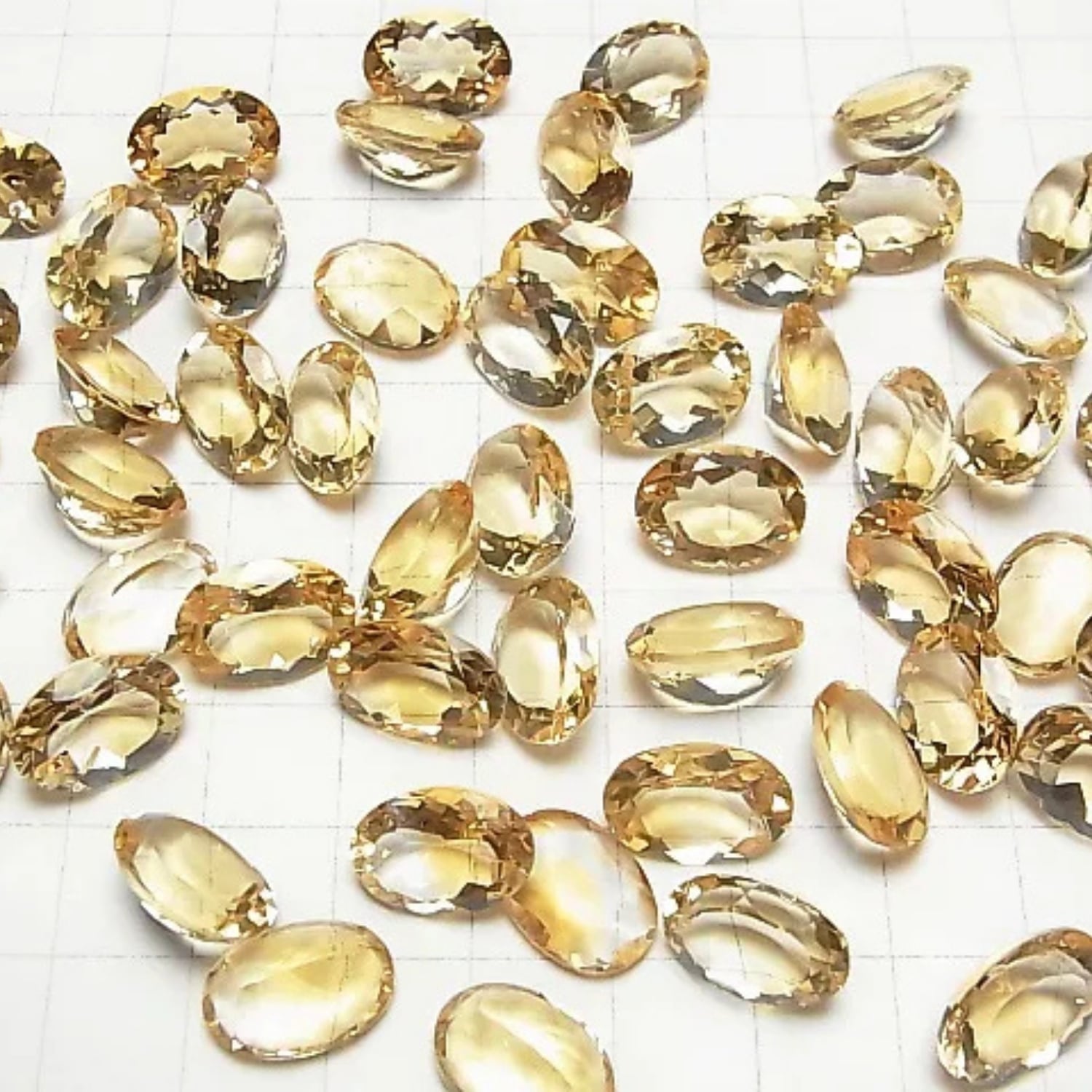 いくえさま専用　宝石ルース　天然シトリン　大きめのサイズの方 シトリン ルース 大粒 宝石質 AAA 14×10mm 約5ct｜11月誕生石 ブラジル