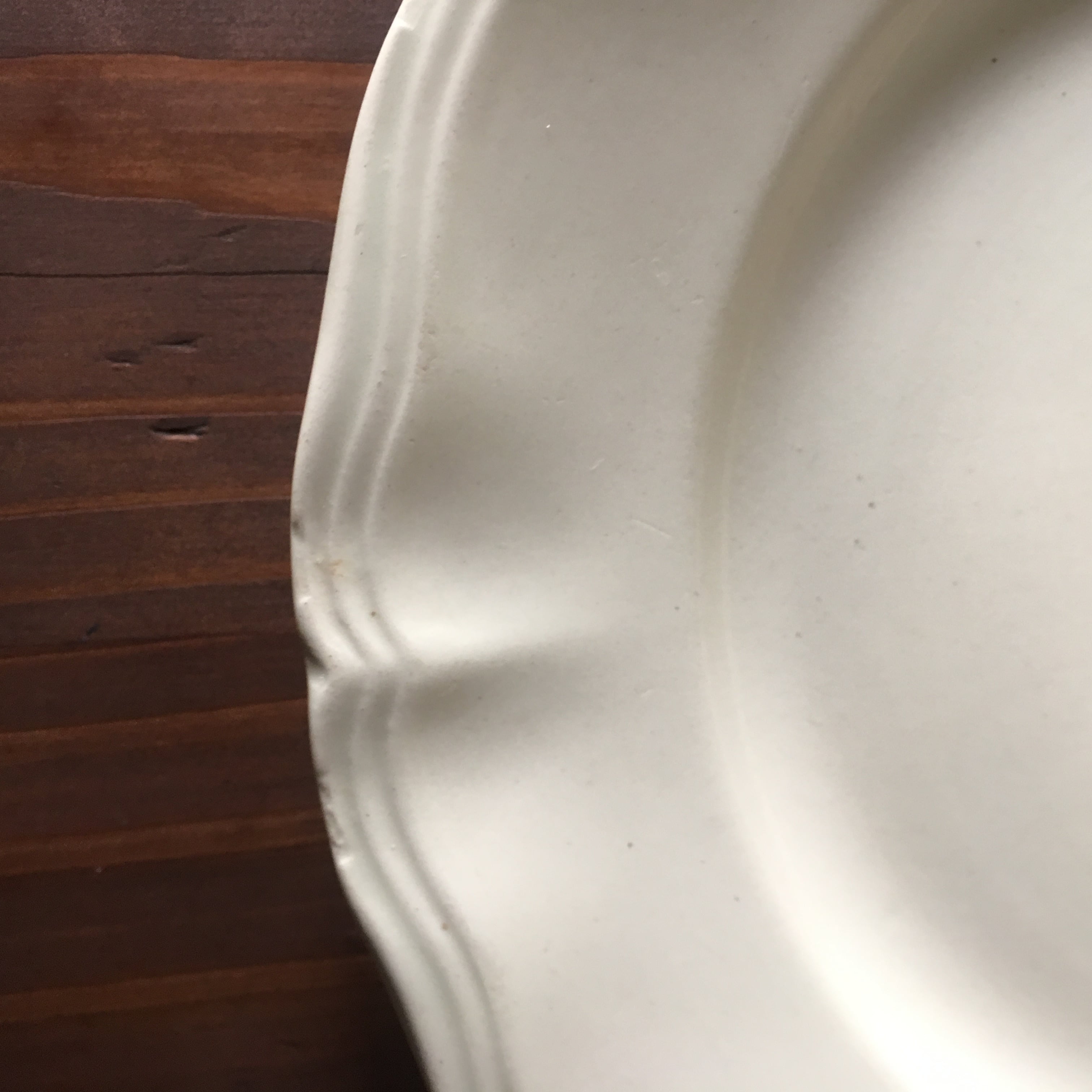 ディゴワン サルグミンヌ 花リム プレート A | フランス アンティーク ディゴワン サルグミンヌ 花リム プレート A | フランス アンティーク