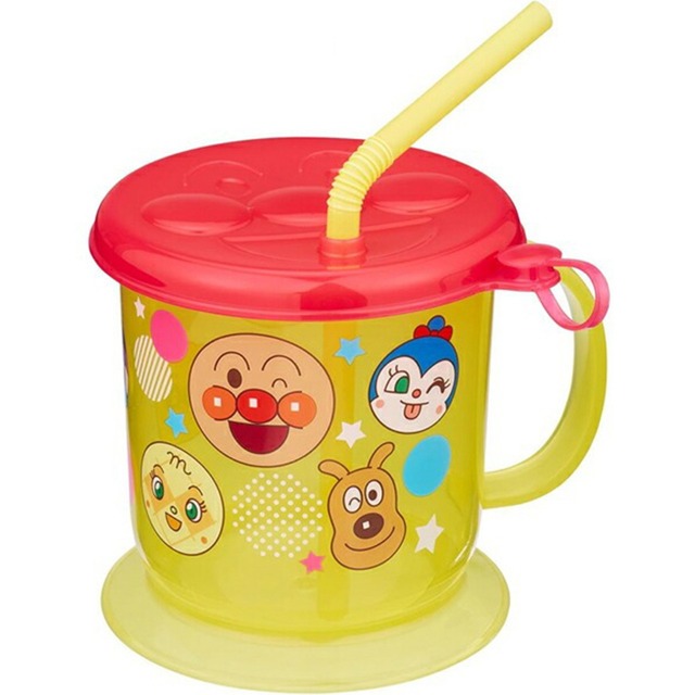 アンパンマン倒れにくいフタ付きストローコップ(6108836)