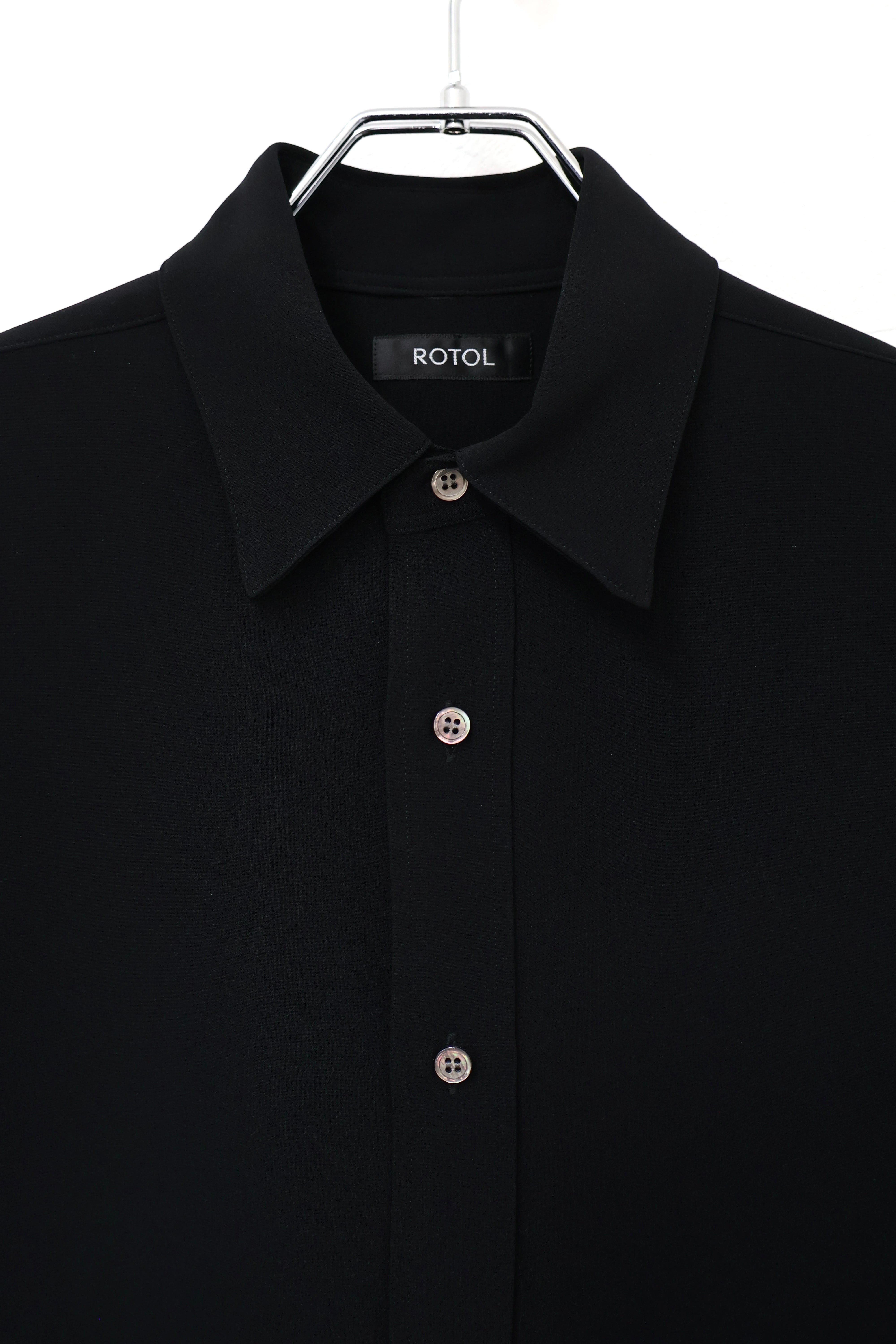 ROTOL Fluid Wide Shirt -BLACK- | OoaLL