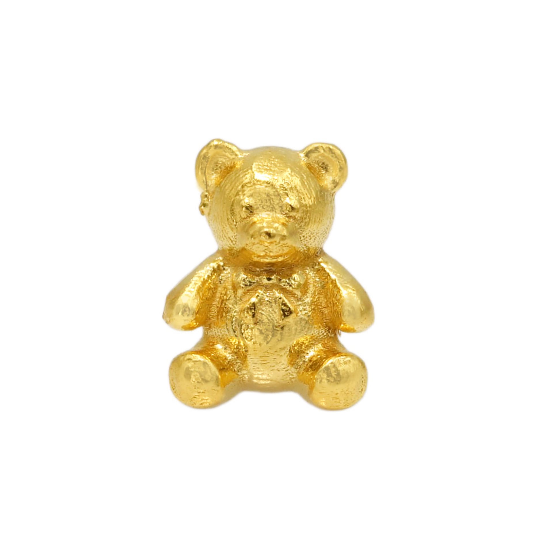 【超早割価格は1月末まで】純金ギフト 約1g くまのぬいぐるみ② 指先サイズの芸術品 JUNGOLD