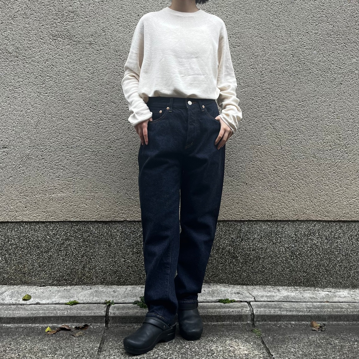 YAECA / ヤエカ デニム #9-13W ワイドテーパード 13オンス | Routes*Roots