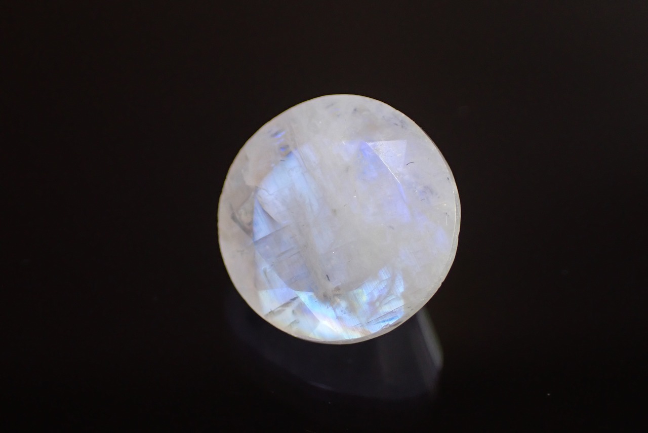 【原石セット】ムーンストーン　3.34ct/3.51ct　[D6-229]