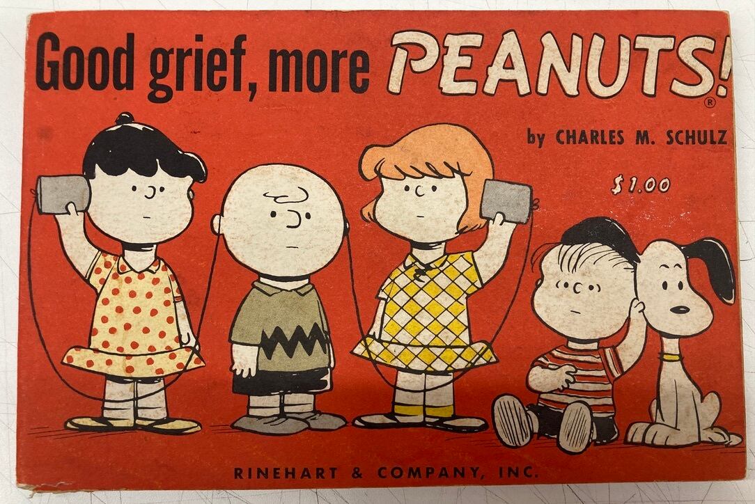 Charles M. Schulz GOOD GRIEF, MORE PEANUTS 1958年８刷 RINEHART  COMPANY  トムズボックス
