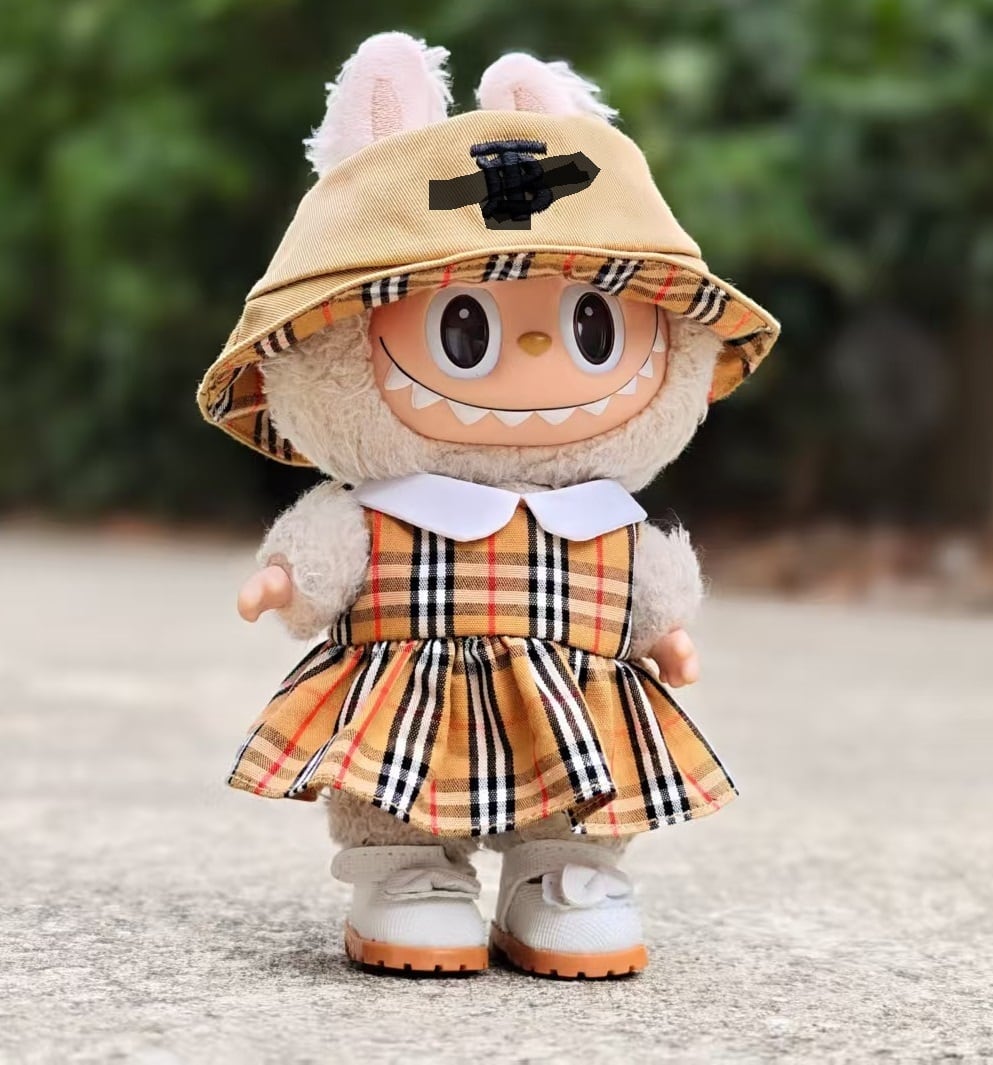 labhbu ぬいぐるみセット ぬいぐるみ Labubu 1/2代用 着せ替え 衣装 ふわふわ アニマル着