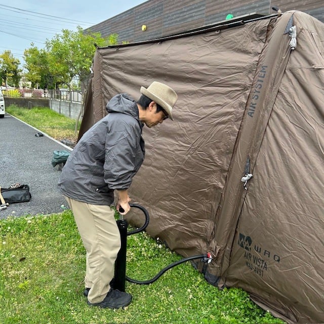 WAQ ワック】【新製品】WAQ AIR VISTA エアテント 大型テント エア