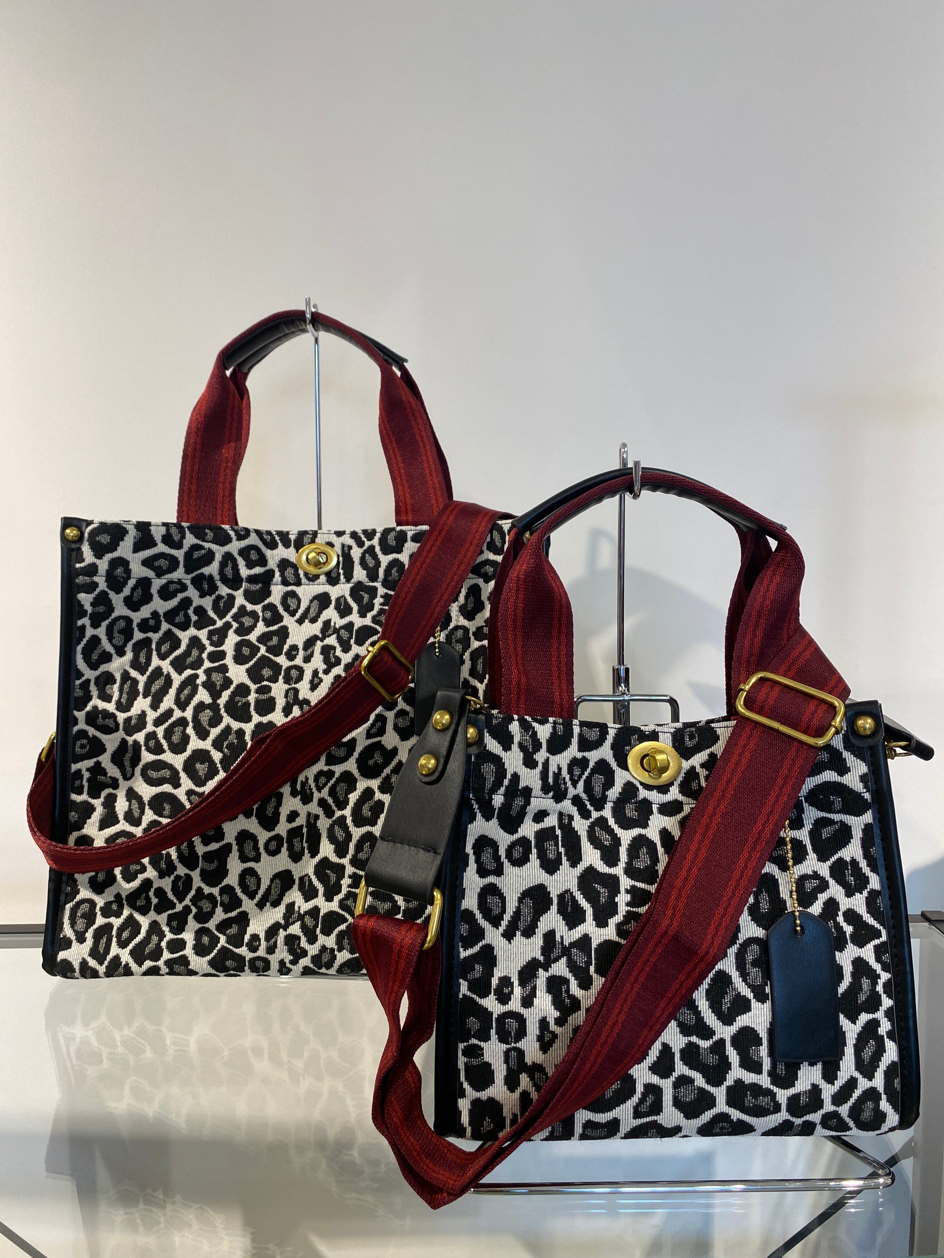 leopard bag S size